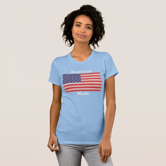 T-shirt Drapeau américain (Devant entier)