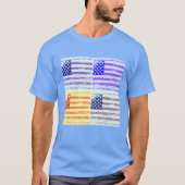 T-shirt Drapeau américain (Devant)