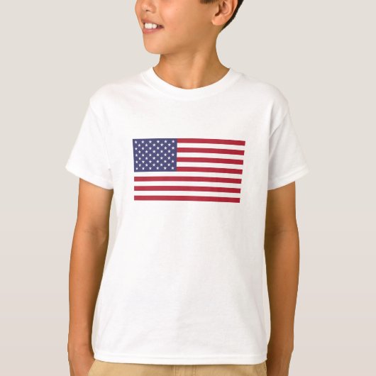 T-shirt Drapeau américain (Devant)
