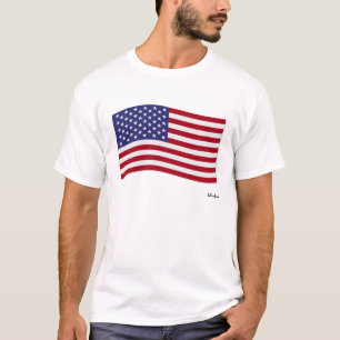 T-shirt Drapeau américain