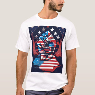 T-shirt Drapeau américain