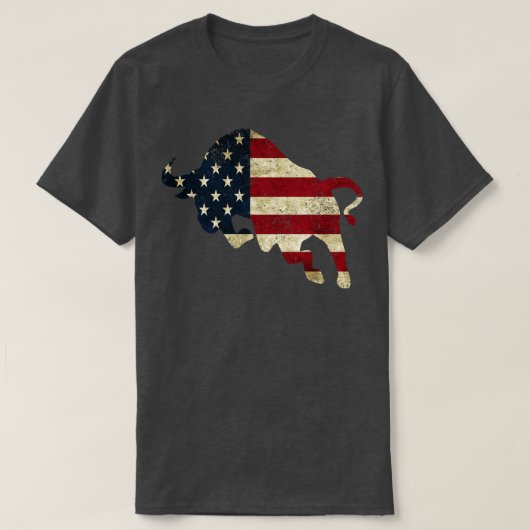 T-shirt Drapeau américain (Design devant)