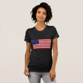 T-shirt Drapeau américain (Devant entier)