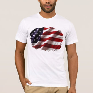 T-shirt Drapeau américain