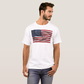 T-shirt Drapeau américain (Devant entier)