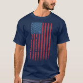 T-shirt Drapeau américain (Devant)