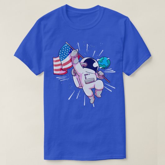 T-shirt Drapeau américain (Design devant)