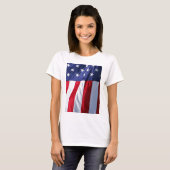 T-shirt Drapeau américain (Devant entier)