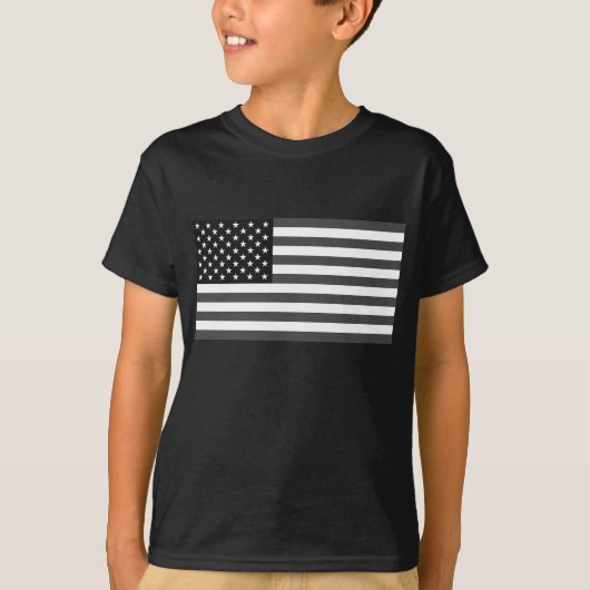 T-shirt Drapeau américain (Devant)