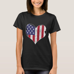 T-shirt Drapeau américain