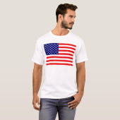 T-shirt Drapeau américain (Devant entier)