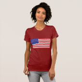 T-shirt Drapeau américain (Devant entier)