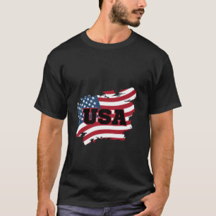 T-shirt Drapeau américain