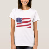 T-shirt Drapeau américain (Devant)