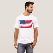 T-shirt Drapeau américain (Devant entier)