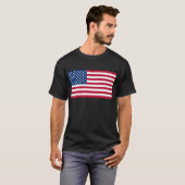 T-shirt Drapeau américain (Devant entier)