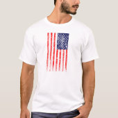 T-shirt Drapeau américain (Devant)