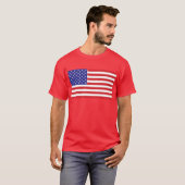 T-shirt Drapeau américain (Devant entier)