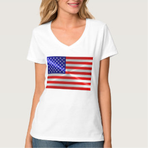 T-shirt Drapeau américain