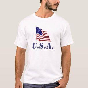 T-shirt Drapeau américain