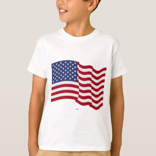 T-shirt Drapeau américain