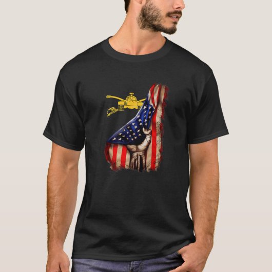 T-shirt Drapeau américain (Devant)