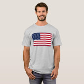 T-shirt Drapeau américain (Devant entier)