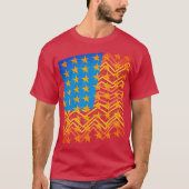 T-shirt Drapeau américain (Devant)