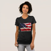 T-shirt Drapeau américain (Devant entier)