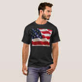 T-shirt Drapeau américain (Devant entier)