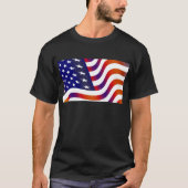 T-shirt Drapeau américain (Devant)