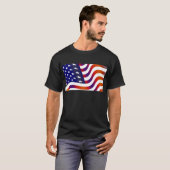 T-shirt Drapeau américain (Devant entier)