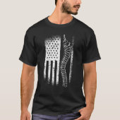 T-shirt Drapeau américain (Devant)