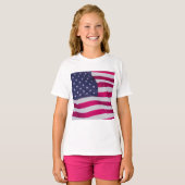 T-shirt Drapeau Américain (Devant entier)
