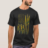 T-shirt Drapeau américain (Devant)