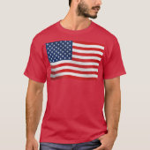 T-shirt Drapeau américain (Devant)