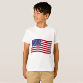 T-shirt Drapeau Américain (Devant entier)