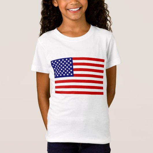 T-Shirt Drapeau américain (Devant)