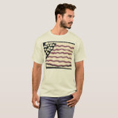 T-shirt Drapeau américain (Devant entier)