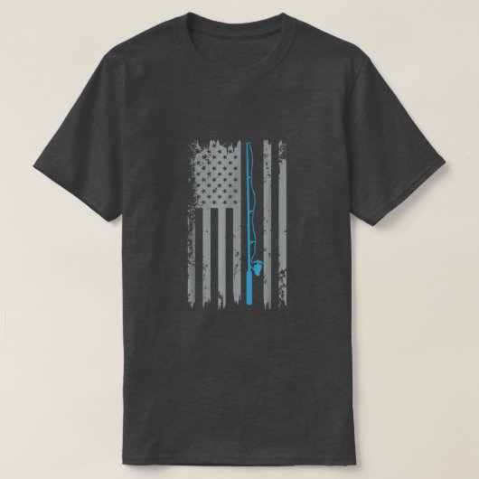 T-shirt Drapeau américain  (Design devant)