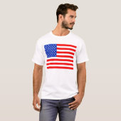 T-shirt Drapeau américain (Devant entier)