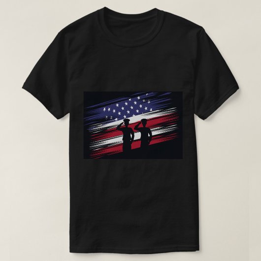 T-shirt Drapeau américain 
