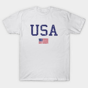 T-shirt Drapeau américain