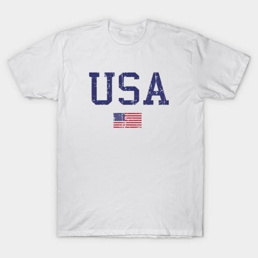 T-shirt Drapeau américain
