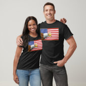 T-SHIRT DRAPEAU AMÉRICAIN (Unisexe)