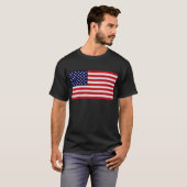 T-shirt Drapeau américain (Devant entier)