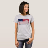T-shirt Drapeau américain (Devant entier)