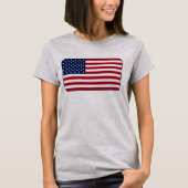 T-shirt Drapeau américain (Devant)