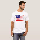 T-shirt Drapeau américain (Devant entier)