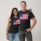 T-shirt Drapeau américain (Unisexe)
